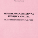 Semimikro kvalitativna analiza – praktikum za studente farmacije