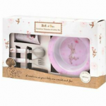 Belle & Boo maslačak šestodelni dečiji set za jelo