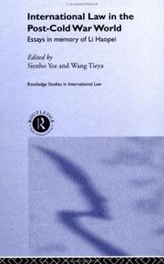 International Law in the Post-Cold War World