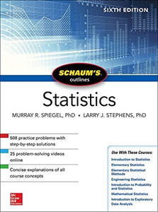 Schaum's Outline Of Statistics, 6 Ed