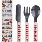Emma Bridgewater - Građevinske mašine trodelni escajg za decu