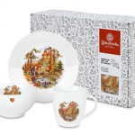THE FROG PRINCE - SET OF MUG, BOWL AND PLATE WITH GIFT BOX