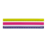 Box 60 colour triangular 15cm rulers  NEW