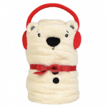Polar bear snowthrow