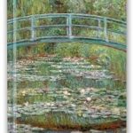 Claude Monet: Bridge over a Pond for Water Lilies (Blank Sketch Book)