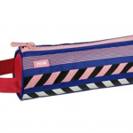 Oval pencil case Anchor club, pink
