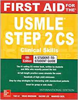 First Aid For The Usmle Step 2 Cs 6e