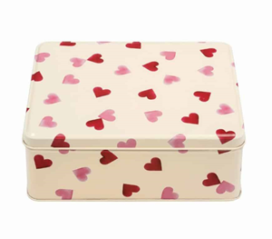 Emma Bridgewater - Kutija pravougaona dezen Roza srca