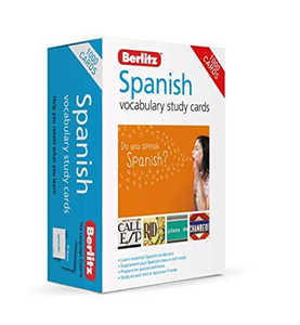 Spanish Study Cards, Berlitz Language Flash Cards