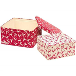 Emma Bridgewater Novogodišnji Set 2 kvadratne kutije Irvasi