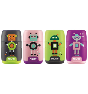 Gumica i rezač COMPACT Happy Bots
