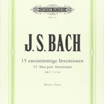 15 Two-part Inventions BWV 772-786New Edition after the Manuscript from 1723