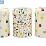 Emma Bridgewater -  Set  3 okrugle dozne Tufne višebojne