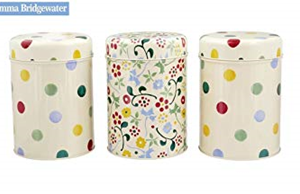 Emma Bridgewater - Set 3 okrugle dozne Tufne višebojne