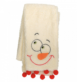Snowman scarf