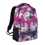 School backpack, capacity 17l, Hibiscus
