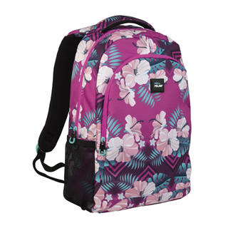 upload202112172106564463.png School backpack, capacity 17l, Hibiscus - Slika 1