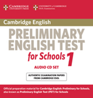 Cambridge PET for Schools 1 Audio CDs (2)