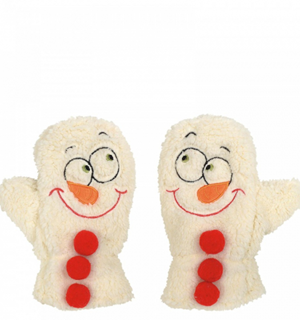 Snowman Mittens