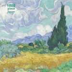Adult Jigsaw Puzzle Vincent van Gogh: Wheatfield with Cypress : 1000-piece Jigsaw Puzzles