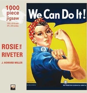 Puzzle J Howard Miller: Rosie the Riveter Poster : 1000 delova
