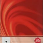 Schulheft Vivendi A4 7 mm kariert, Lin. 7 rot