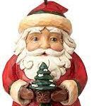 Mini Santa holding tree h/o