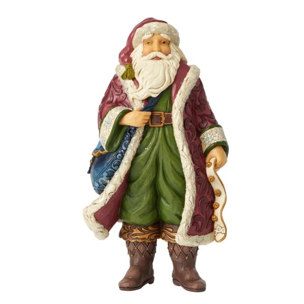 Victorian santa w/satchel h/o - Image 1