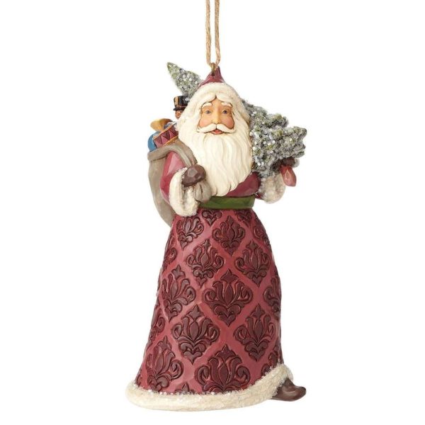Victorian santa ornament - Image 1