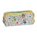 3-Zipper pencil case super chefs cblue