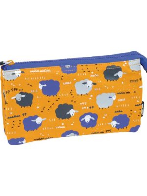5-Pocked pencil case be wool