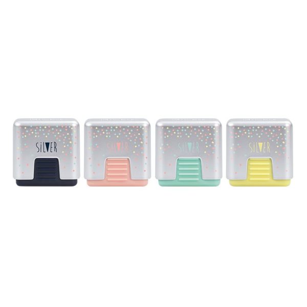 Display 30 School 430 Silver Eraser With Protective Case 1