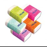 Can 80 soft synthetic rubber eraser (coloured carton sleeved and wrapped)