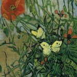 Van Gogh's Butterflies and Poppies Notebook