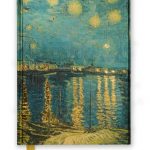 Van Gogh: Starry Night Over the Rhone (Foiled Journal)