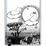 Moomin and Snorkmaiden from Finn Family Moomintroll (Foiled Journ