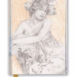 Alphonse Mucha: Study for Documents D Coratifs Plate 12 (Foiled