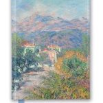 Claude Monet: Roman Road At Bordighera (Foiled Journal)