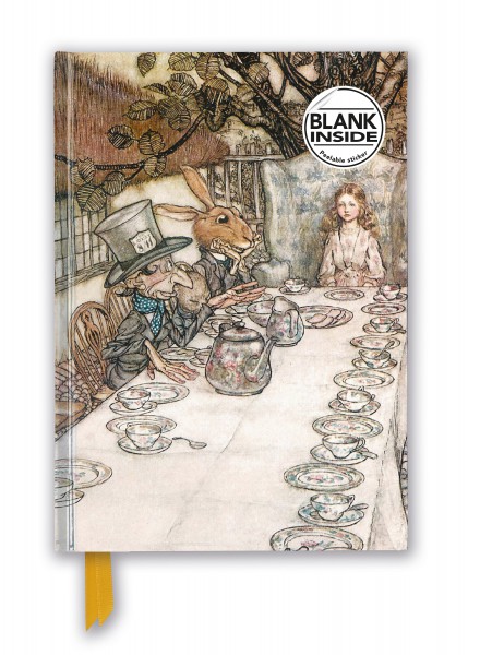 9781787558588 Arthur Rackham: Alice in Wonderland Tea Party (Foiled Blank Journ - Slika 1