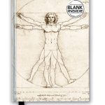 Leonardo Da Vinci: Vitruvian Man (Foiled Blank Journal)