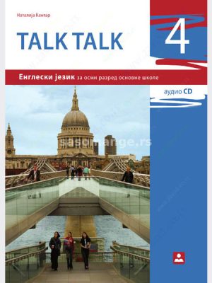 Z18612 TALK TALK 4, udžbenik za 8. razred