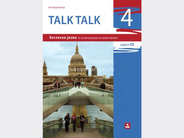 Z18612 TALK TALK 4, udžbenik za 8. razred - Image 1