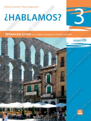 Z17560 Hablamos 3, udžbenik za 7. razred