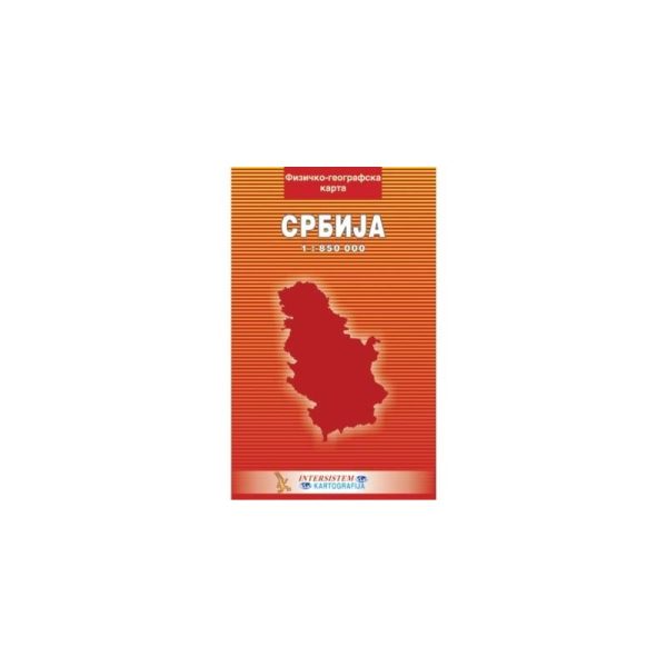 Sk. Fiz-Geo Karta Srbije 1
