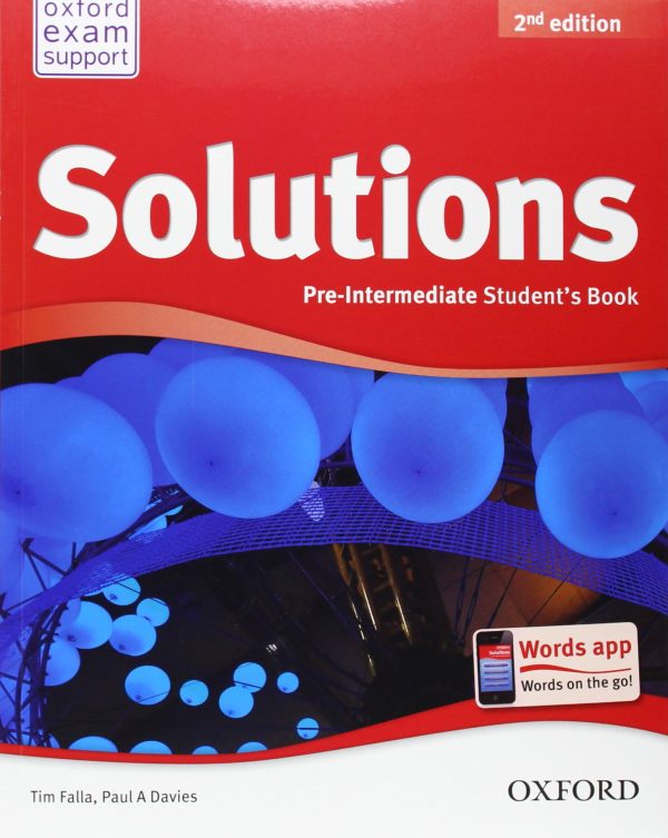OUTLET - Solutions 2nd edition intermediate radna sveska za 2. i 3. razred srednje škole - Image 1