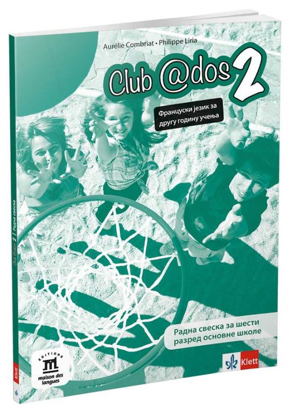 OUTLET - Club@dos 2 -  radna sveska + CD - Image 1