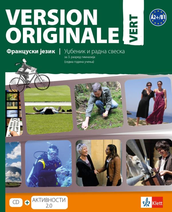 Version original 3 VERT - udžbenik i radna sveska za treći razred gimnazije ( sedma godina učenja) - Image 1