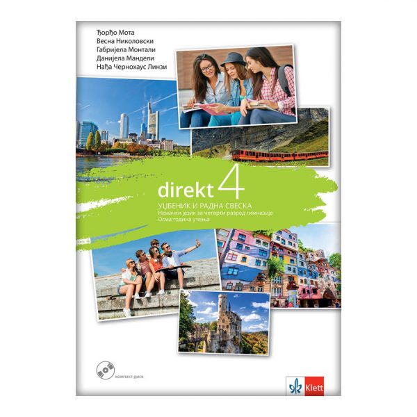 Direkt 4 - udžbenik za četvrti razred gimnazije (osma godina učenja) + CD 1