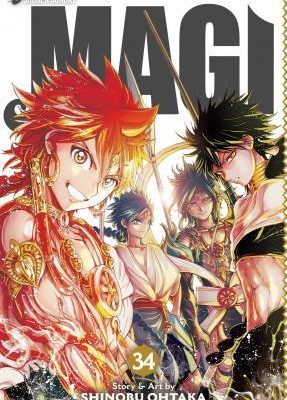Magi: The Labyrinth of Magic, Vol. 34