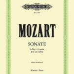 PIANO SONATA A MAJOR K331 300I URTEXT
